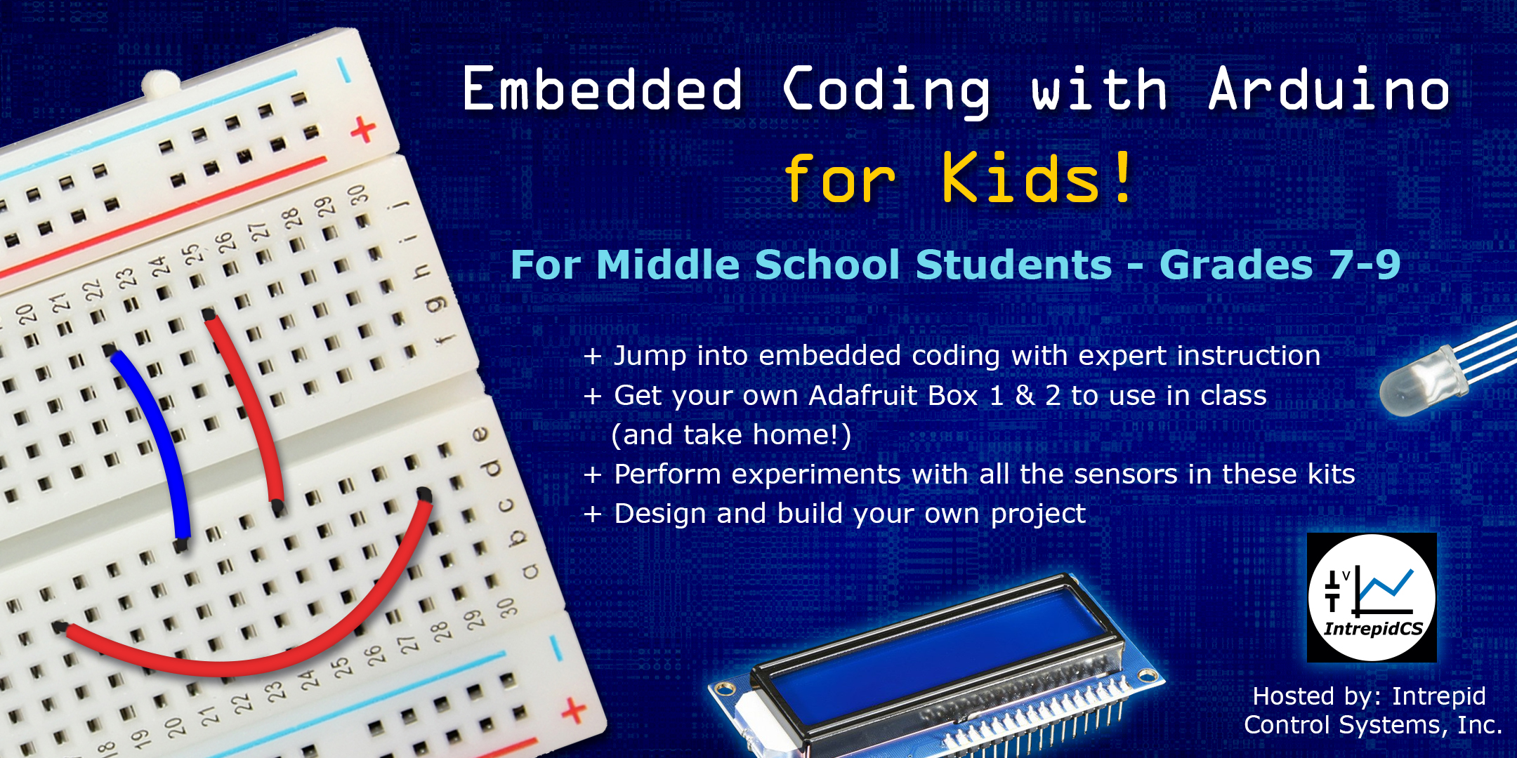 Embedded Coding for Kids Class Embedded Coding for Kids Announcement